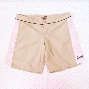 roxy hibiscus board shorts y2k surfer girl